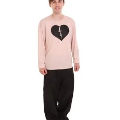 HPO Adult Men's My Heart Is Broken Long Sleeve Costumes | Halloween Costume Collections Men's Costumes