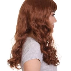 HPO Womens Pin Up Girl Wig | Party Ready Fancy Cosplay Halloween Wig | Premium Breathable Capless Cap