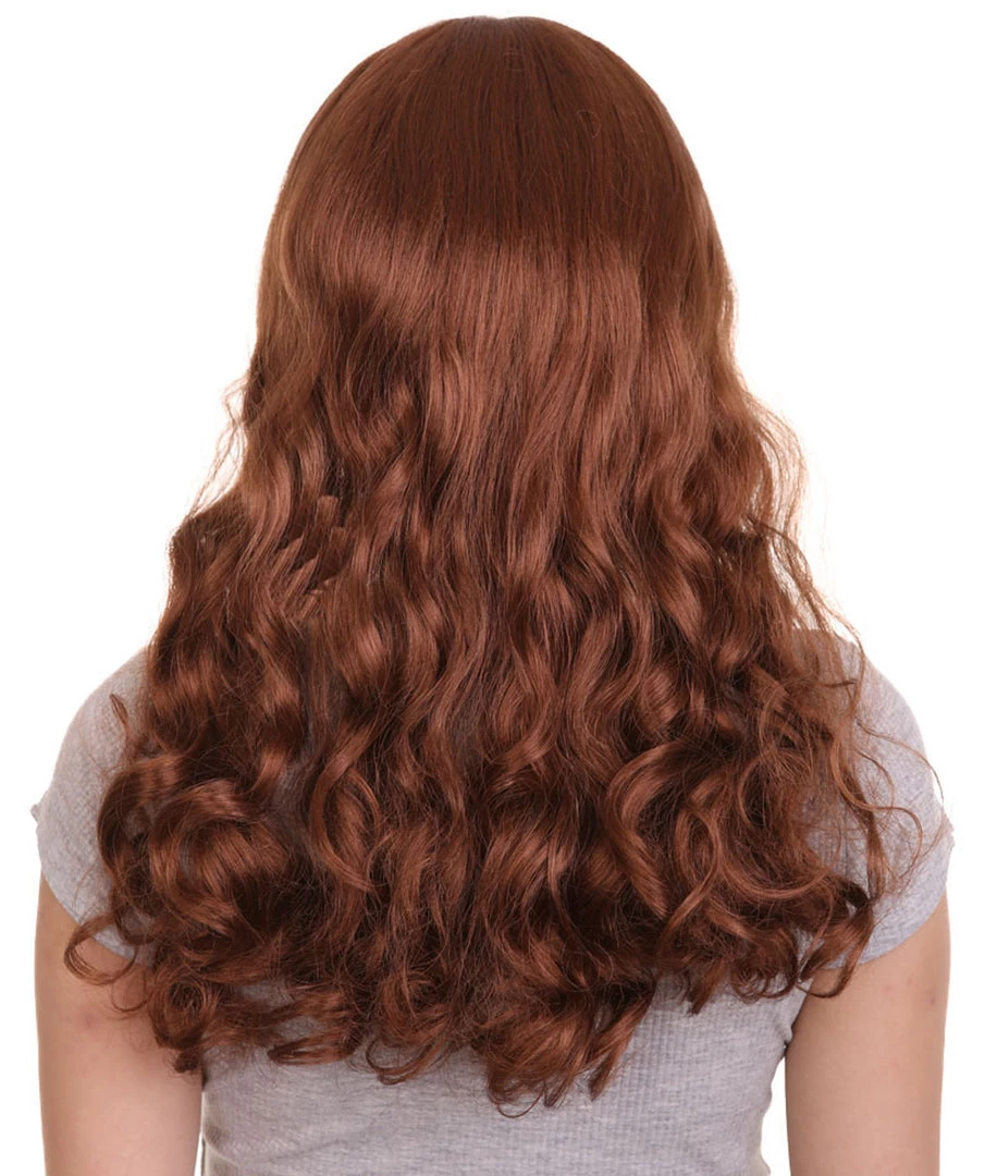 HPO Womens Pin Up Girl Wig | Party Ready Fancy Cosplay Halloween Wig | Premium Breathable Capless Cap