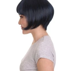 HPO Womens Two-tone Short Bob Wig | Multiple Color Collection | Premium Breathable Capless Cap