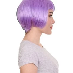 HPO Womens Two-tone Short Bob Wig | Multiple Color Collection | Premium Breathable Capless Cap