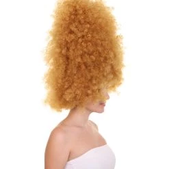 HPO Women Super Jumbo Afro Wig | Premium Breathable Capless Cap Women's
