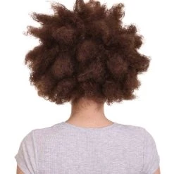 HPO Women's Womens Soldier Movie Afro | Cosplay Wig | Premium Breathable Capless Cap