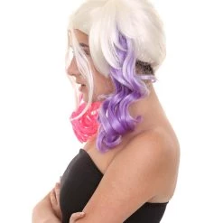 HPO Womens Miss Chievous Wig | Ponytail TV/Movie Wigs | Premium Breathable Capless Cap