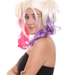 HPO Womens Miss Chievous Wig | Ponytail TV/Movie Wigs | Premium Breathable Capless Cap