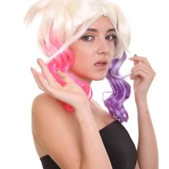 HPO Womens Miss Chievous Wig | Ponytail TV/Movie Wigs | Premium Breathable Capless Cap