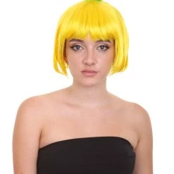 HPO Women Fruite Style Wig | Premium Breathable Capless Cap Women's