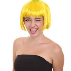 HPO Women Fruite Style Wig | Premium Breathable Capless Cap Women's