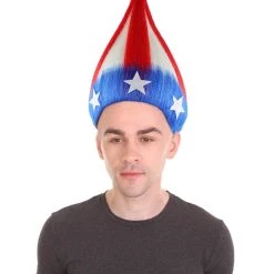 FLAGWIGS Baseball Unisex Wig | Multiple Collection Sports Cosplay Halloween Wig | Premium Breathable Capless Cap SALE