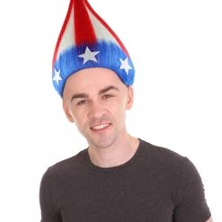 FLAGWIGS Baseball Unisex Wig | Multiple Collection Sports Cosplay Halloween Wig | Premium Breathable Capless Cap SALE