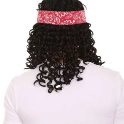 HPO Sportsman Wig | Black With Band | Premium Breathable Capless Cap Kids
