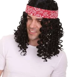 HPO Sportsman Wig | Black With Band | Premium Breathable Capless Cap Kids