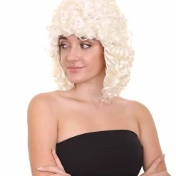 HPO Women's Womens Judge Wig | White TV/Movie Wig