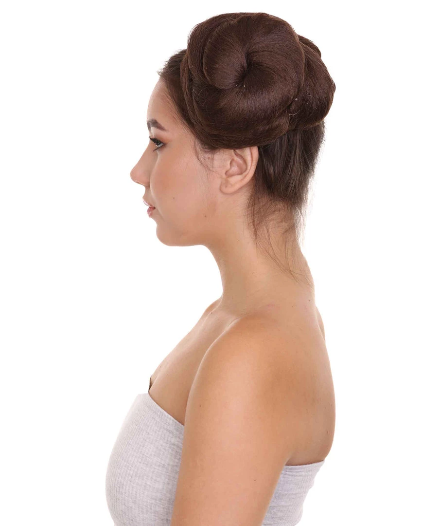 Galactic Space Buns | Women's Brunette Movie And Character Hair Extensions | HPO