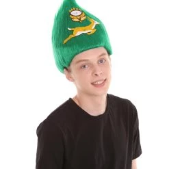 FLAGWIGS Men's Flag Troll Wig | Cosplay Halloween Wig | Premium Breathable Capless Cap