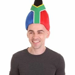 FLAGWIGS Men's Flag Troll Wig | Cosplay Halloween Wig | Premium Breathable Capless Cap