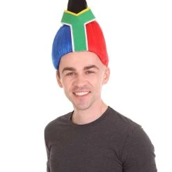 FLAGWIGS Men's Flag Troll Wig | Cosplay Halloween Wig | Premium Breathable Capless Cap