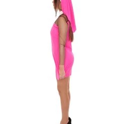 HPO Adult Women's Sexy Nun Costume | Purple Halloween Costume