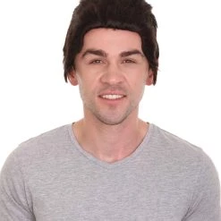 HPO Men's Comic Superhero Wig | Premium Breathable Capless Cap