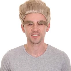 HPO Men's Dragon Trainer Wig | Ash Blonde Wigs | Premium Breathable Capless Cap