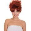 HPO TV Womens Wig | TV/Movie Celebrity Fancy Party Event Ready Halloween Wig | Premium Breathable Capless Cap Women's