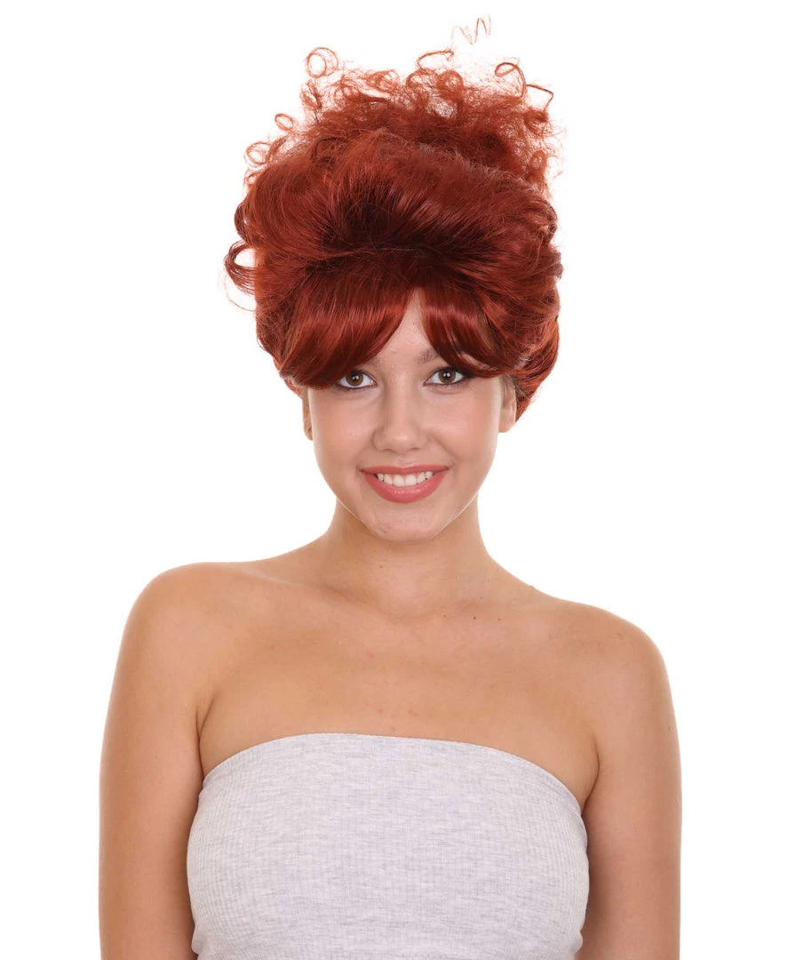 HPO TV Womens Wig | TV/Movie Celebrity Fancy Party Event Ready Halloween Wig | Premium Breathable Capless Cap Women's