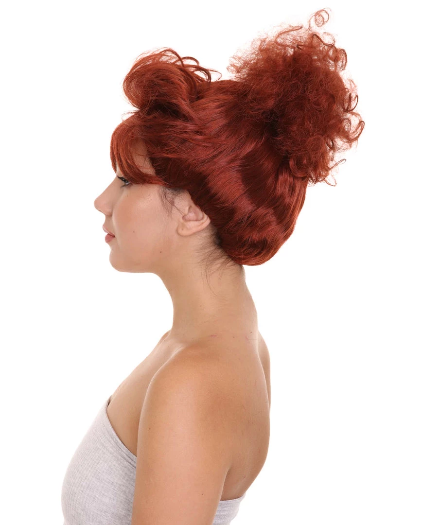 HPO TV Womens Wig | TV/Movie Celebrity Fancy Party Event Ready Halloween Wig | Premium Breathable Capless Cap Women's