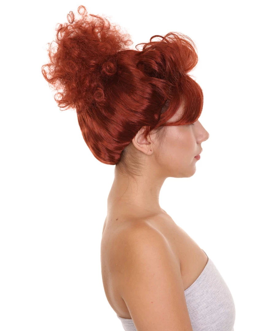 HPO TV Womens Wig | TV/Movie Celebrity Fancy Party Event Ready Halloween Wig | Premium Breathable Capless Cap Women's