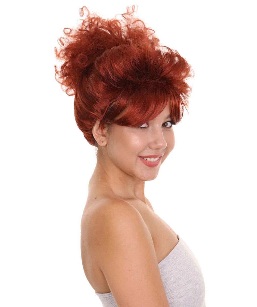 HPO TV Womens Wig | TV/Movie Celebrity Fancy Party Event Ready Halloween Wig | Premium Breathable Capless Cap Women's