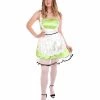 HPO Adult Women's Sexy French Maid Uniform Costume | Lime Cosplay Costume