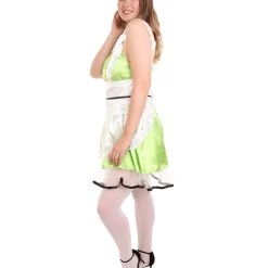 HPO Adult Women's Sexy French Maid Uniform Costume | Lime Cosplay Costume