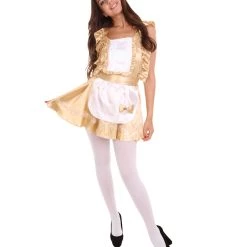 HPO Adult Women's Naught French Maid Uniform Costume | Copper Cosplay Costume