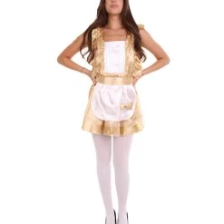 HPO Adult Women's Naught French Maid Uniform Costume | Copper Cosplay Costume