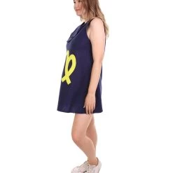 HPO Adult Women's 12 Constellation Of Virgo Party Troll Dress Costume | Blue Halloween Costume