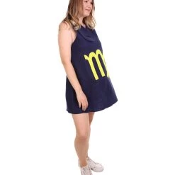HPO Adult Women's 12 Constellation Of Virgo Party Troll Dress Costume | Blue Halloween Costume