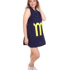 HPO Adult Women's 12 Constellation Of Scorpio Party Troll Dress Costume | Blue Halloween Costume