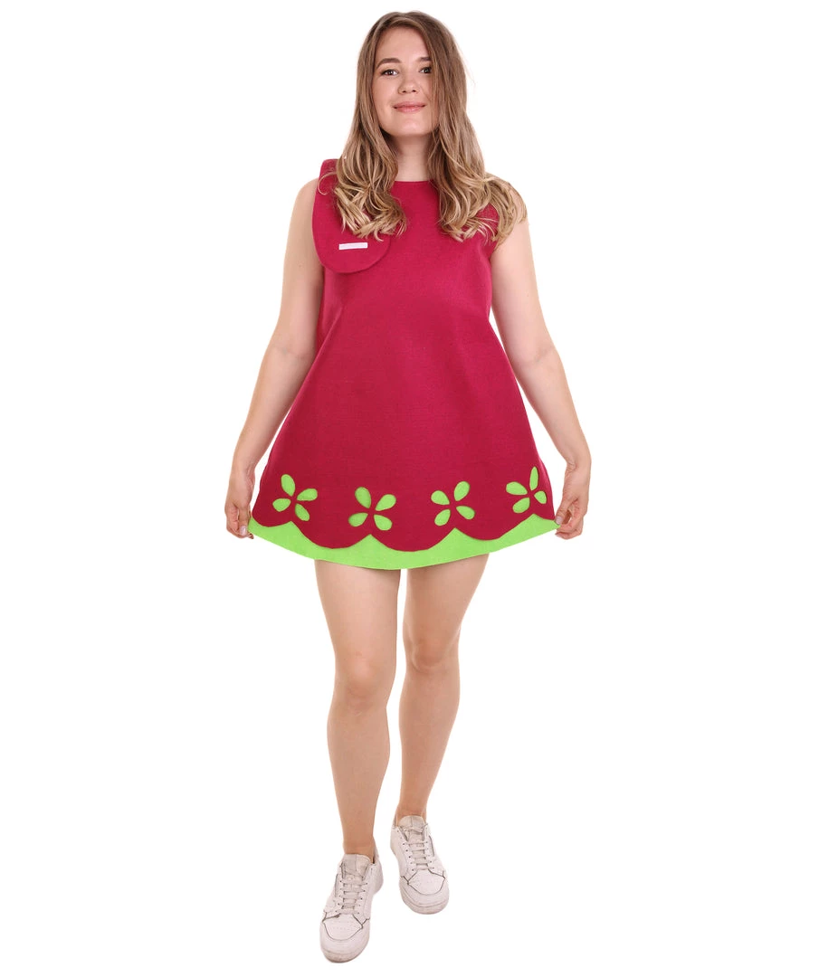 HPO Adult Women's Princess Dress TV/Movie Costume | Pink Cosplay Costume