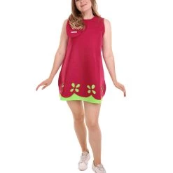 HPO Adult Women's Princess Dress TV/Movie Costume | Pink Cosplay Costume