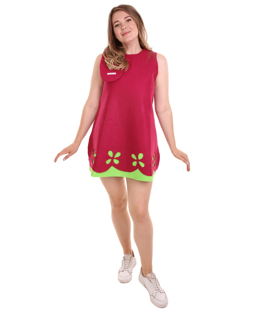 HPO Adult Women's Princess Dress TV/Movie Costume | Pink Cosplay Costume