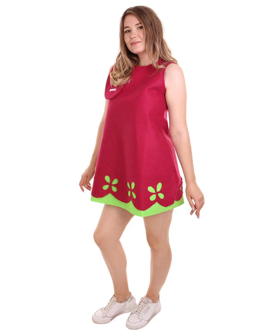 HPO Adult Women's Princess Dress TV/Movie Costume | Pink Cosplay Costume