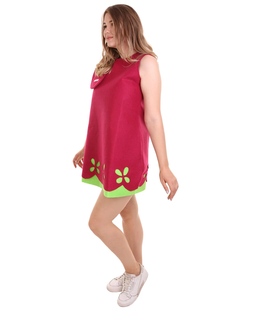 HPO Adult Women's Princess Dress TV/Movie Costume | Pink Cosplay Costume