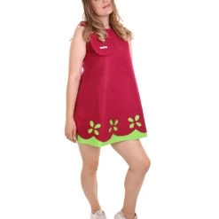 HPO Adult Women's Princess Dress TV/Movie Costume | Pink Cosplay Costume