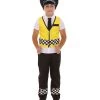HPO Child's Cop Costume | Yellow And Black Cosplay Costume