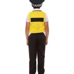 HPO Child's Cop Costume | Yellow And Black Cosplay Costume