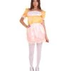 HPO Adult Women's Traditional Maid Uniform Costume | Orange Cosplay Costume