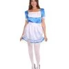 HPO Adult Women's Traditional Uniform Maid Costume | Royal Blue Cosplay Costume