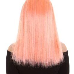 BC Dreamcicle | Women's Floresent Pink Color Straight Shoulder Length Trendy Dreamcicle Wig