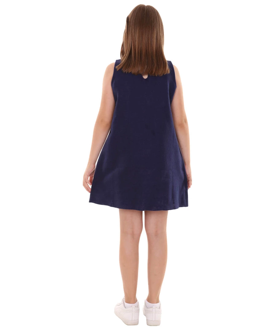 HPO Child's Girl 12 Constellation Of Scorpio Party Troll Dress Costume | Blue Halloween Costume