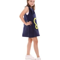 HPO Child's Girl 12 Constellation Of Leo Party Troll Dress Costume | Blue Halloween Costume