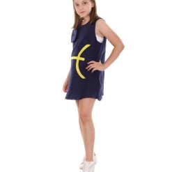 HPO Child's Girl 12 Constellation Of Pisces Party Troll Dress Costume | Blue Halloween Costume